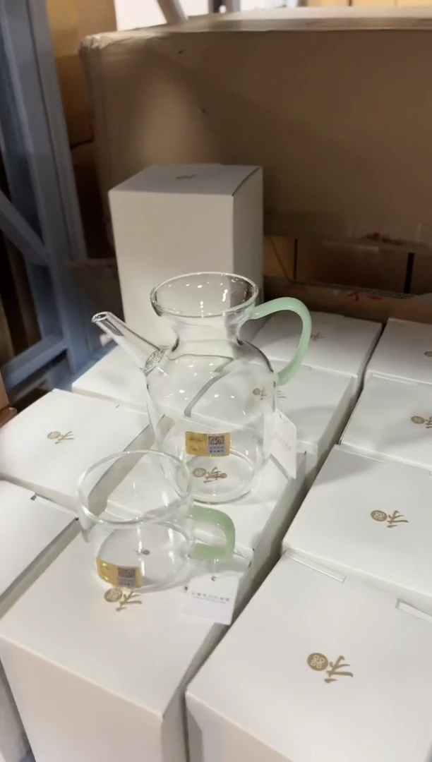 【闪购商品】禾器-昭然茶海-浅玉色+禾器清禾杯浅玉色