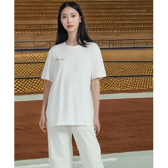 岚皋村BA主题文化圆领亲肤短袖