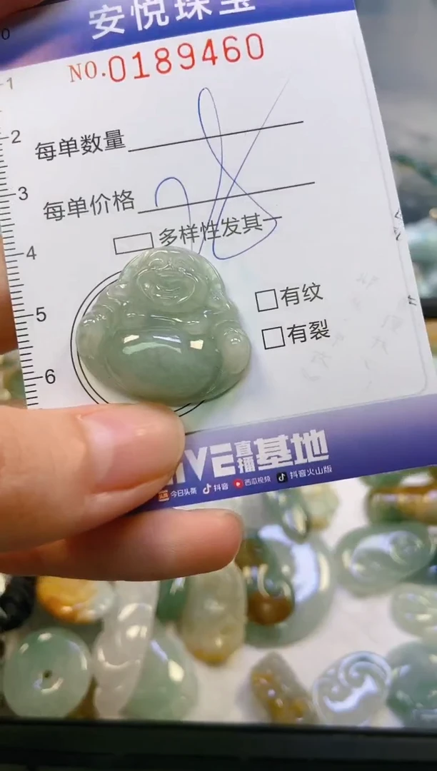 翡翠未镶嵌颈饰闪购0189460