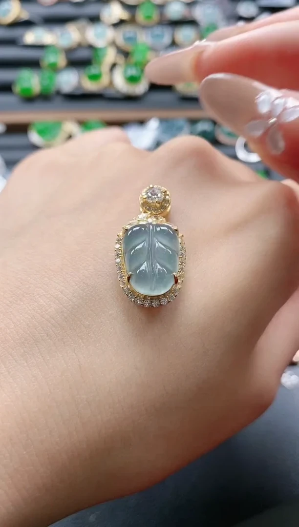 【闪购商品】翡翠戒指银S925镶嵌51511