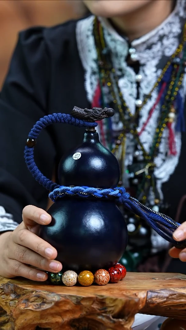 【闪购商品】353—光岳葫天然大漆酒葫芦不含漆珠