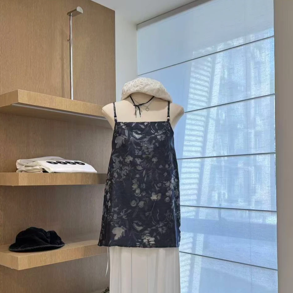 【蓝色花语】高定轻奢上衣-6236