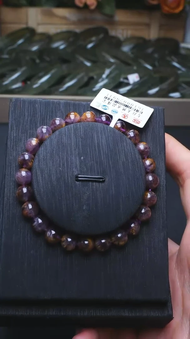 【闪购商品】水晶L010极光达碧兹天眼单圈7m未镶嵌多样性发其一