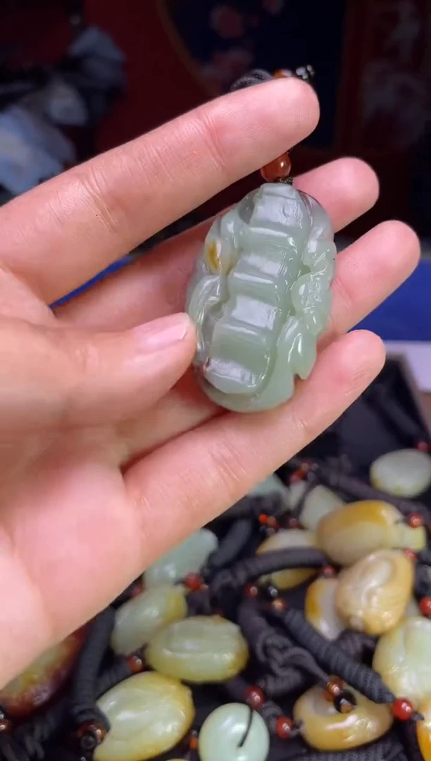 颈饰未镶嵌和田玉123