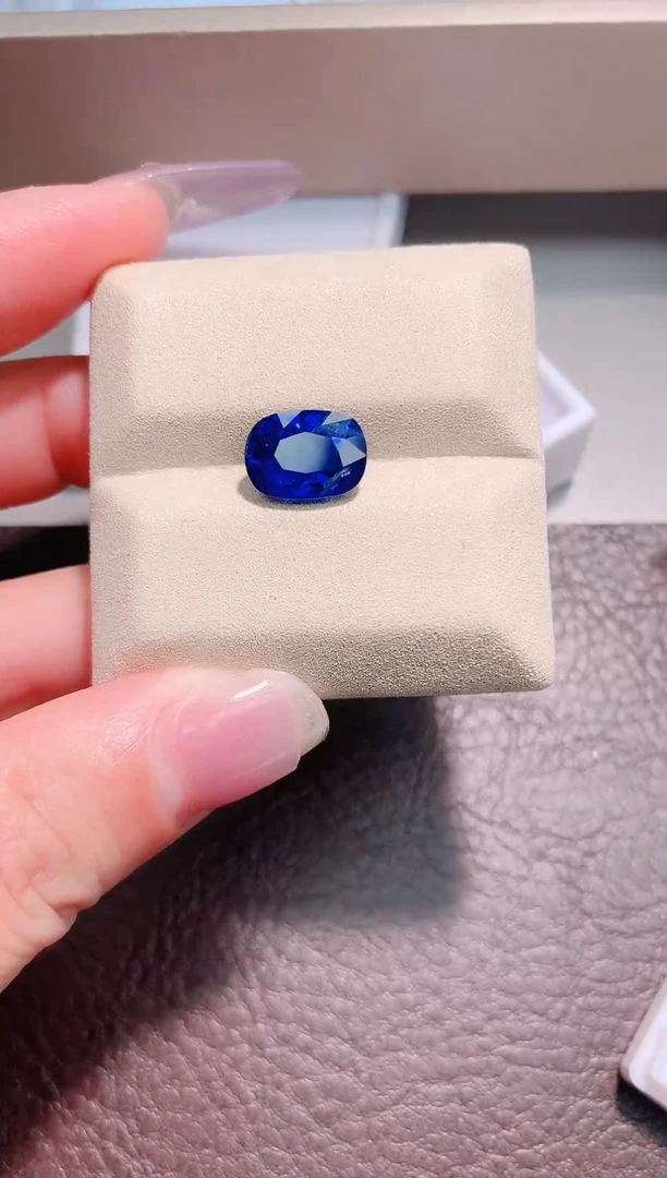 裸石蓝宝石无烧6.07ct