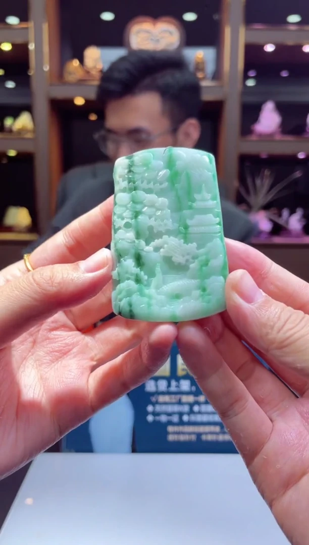 翡翠未镶嵌颈饰X-@@JYTM801029