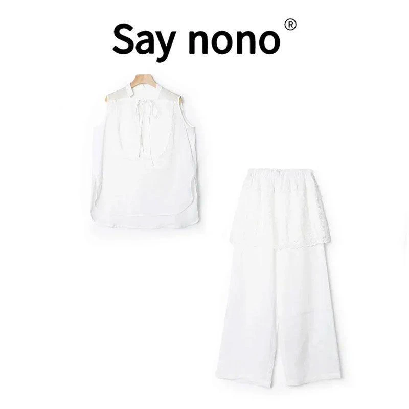 懒猫nonolSaynono高级简约舒适时尚休闲百搭套装TZ2672