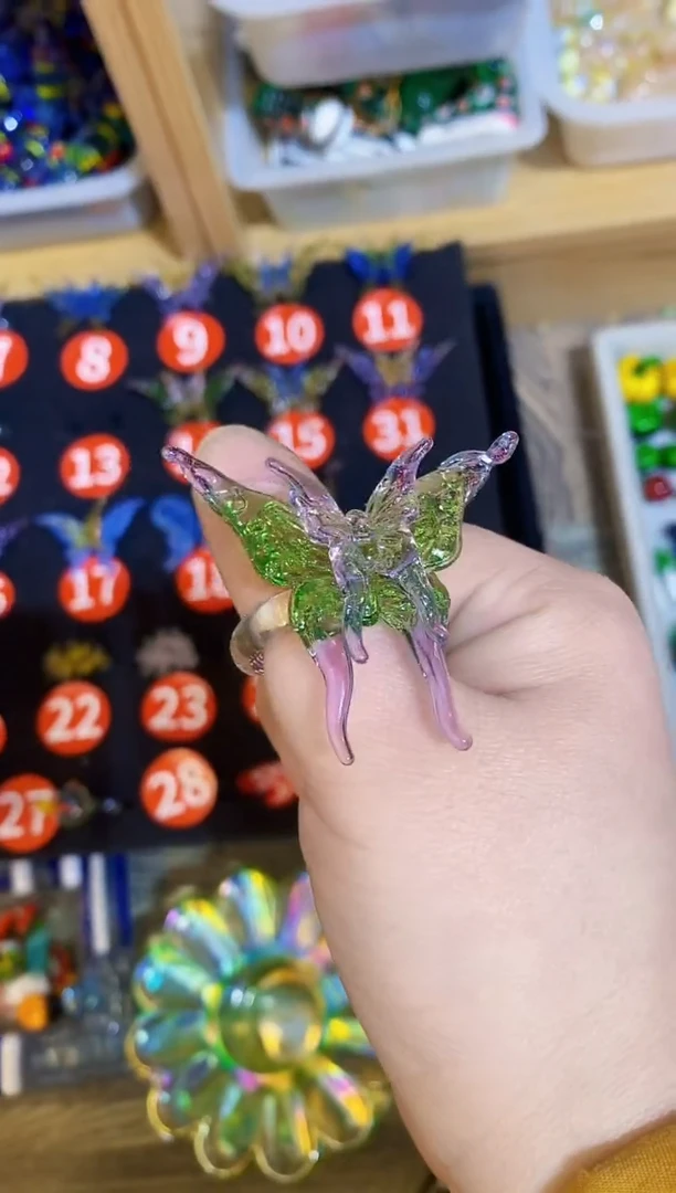 【闪购商品】琉璃手工艺品戒指