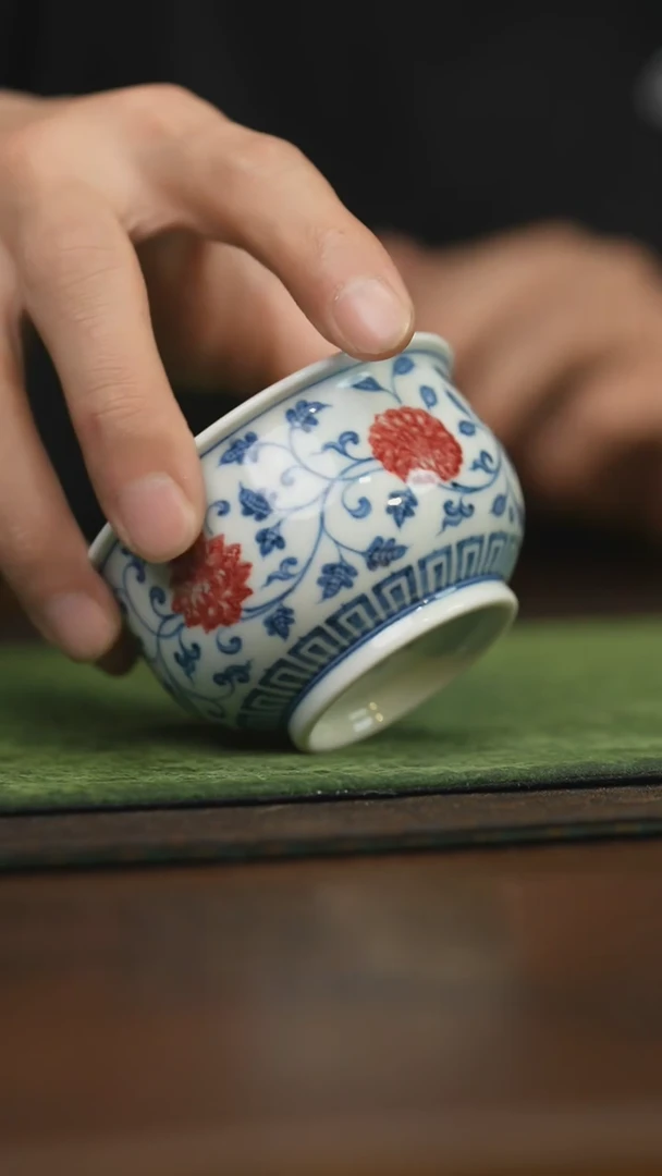 【闪购商品】杯柴窑青花破价福利