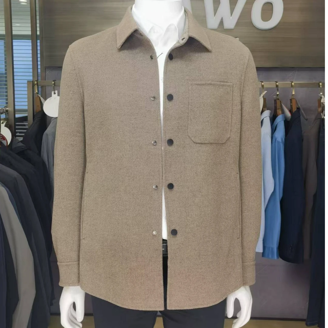 飒沃SD2352693 驼色毛呢大衣