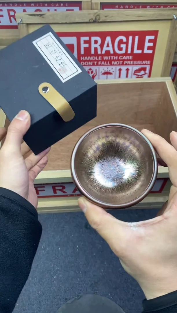 茶盏全手工原矿原釉建盏