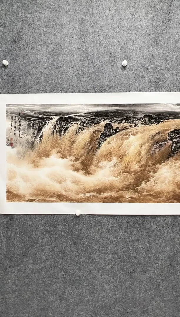 国画李文军-8平尺-国画作品