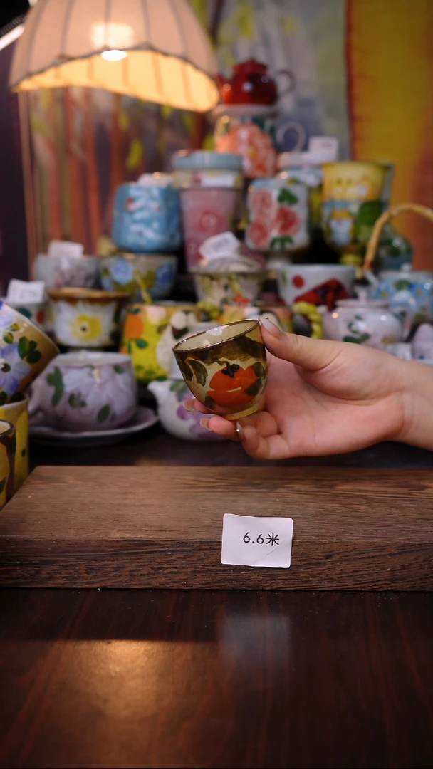 杯子泥垚手作 景德镇手工手绘陶瓷器物