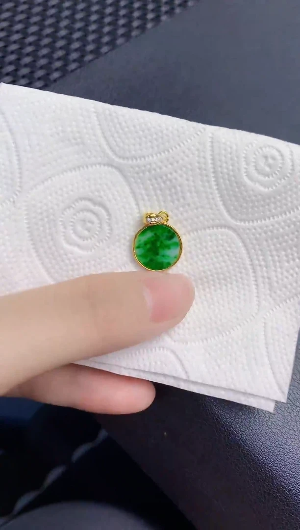 颈饰未镶嵌翡翠天然翡翠缅甸A货