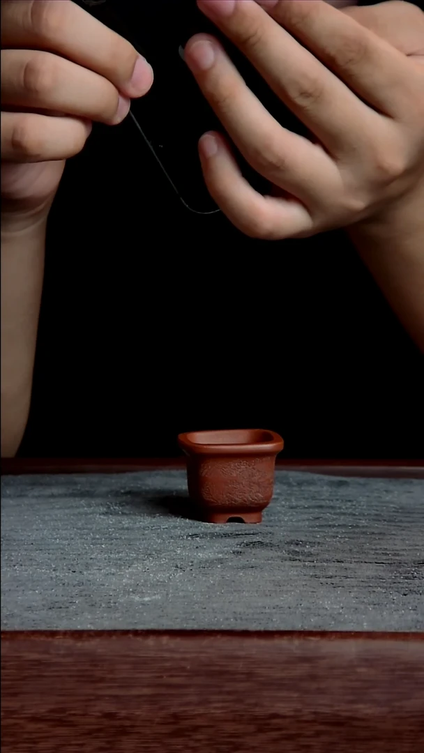 紫砂花盆3*2.5内径尺寸