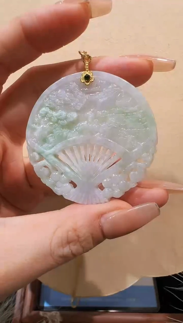 【闪购商品】翡翠颈饰未镶嵌国风