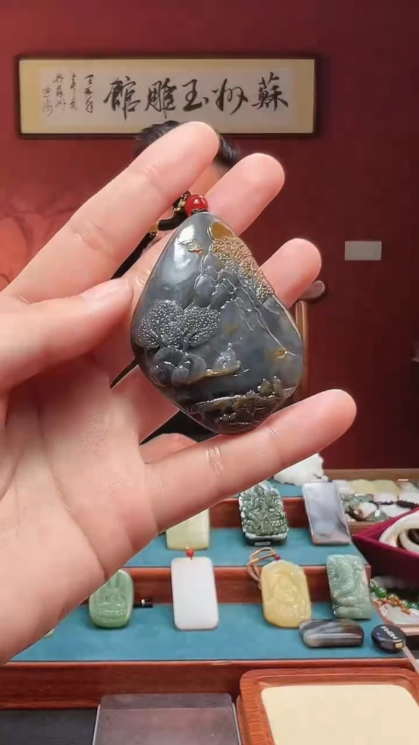 吊坠(不含链)未镶嵌和田玉13