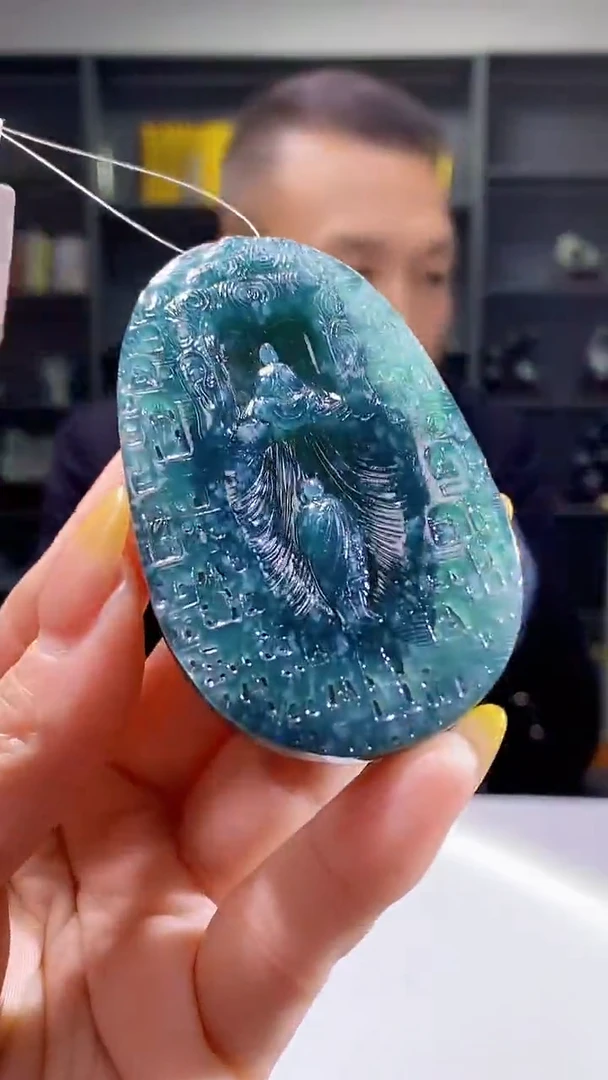 未镶嵌定制翡翠51/1129/W/多样性发其一件/佛