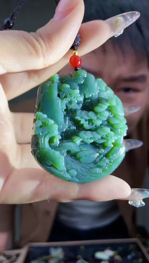 【闪购商品】和田玉挂件未镶嵌拍一发一，多样性发货！