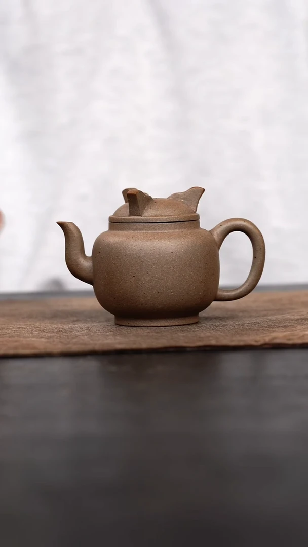 茶壶紫砂龙*原矿手工壶110CC