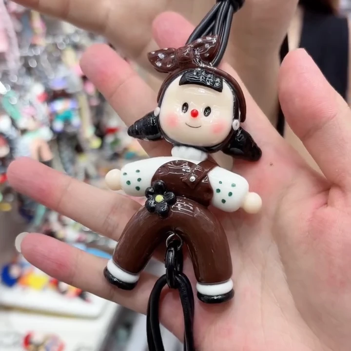 巧克力女孩多妹手机斜挎