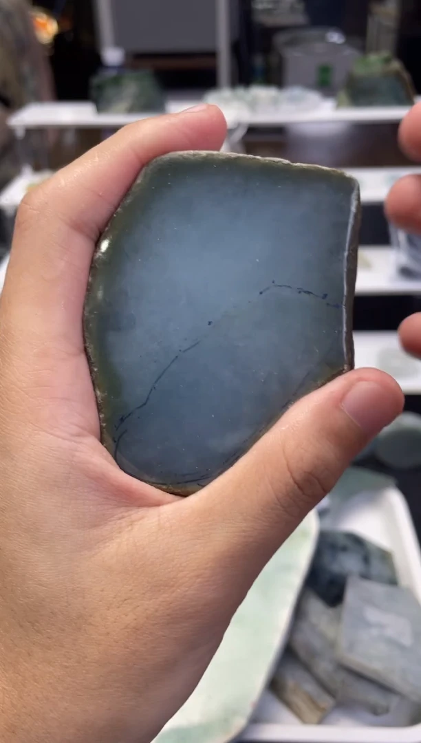【闪购商品】翡翠把件未镶嵌N 包工一个貔貅翡翠边角料
