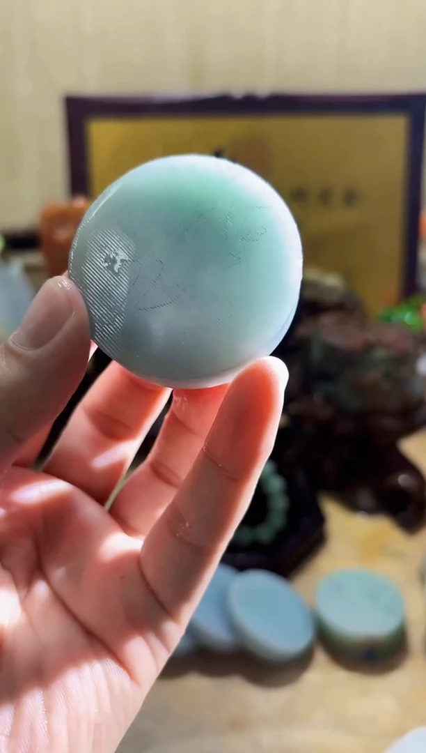 颈饰未镶嵌翡翠A货常星5195