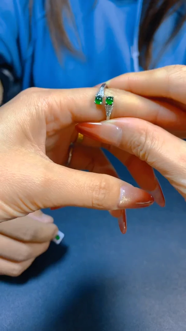 【闪购商品】翡翠戒指未镶嵌0800073944多样性发一