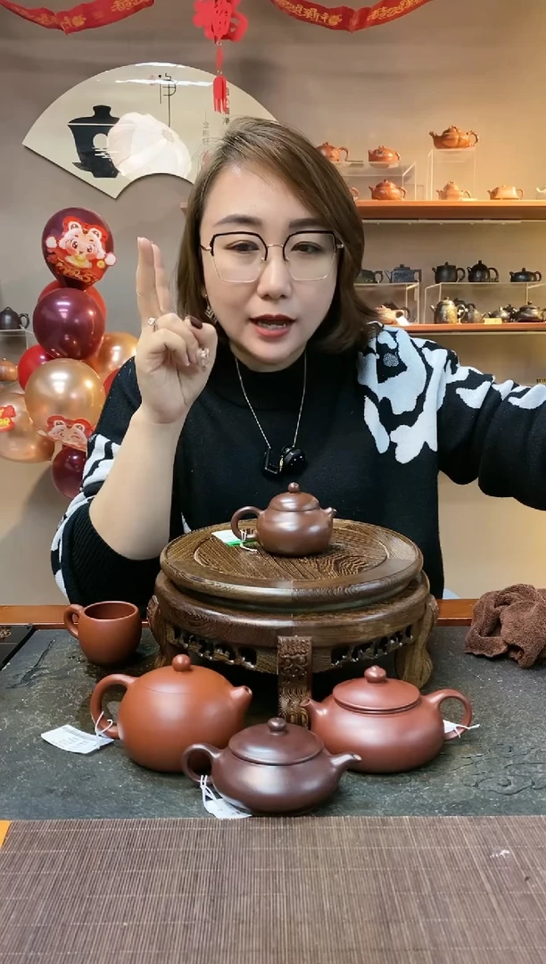 【闪购商品】紫砂茶壶小品光器文旦 紫朱泥 徐霞