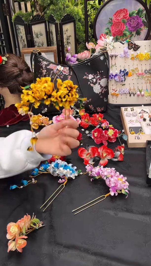 织绣沉*ò非遗手工苏绣饰品
