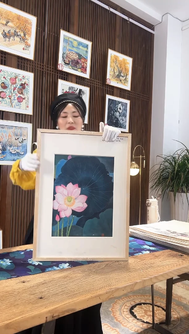 版画耿玉琨名章限量版画S