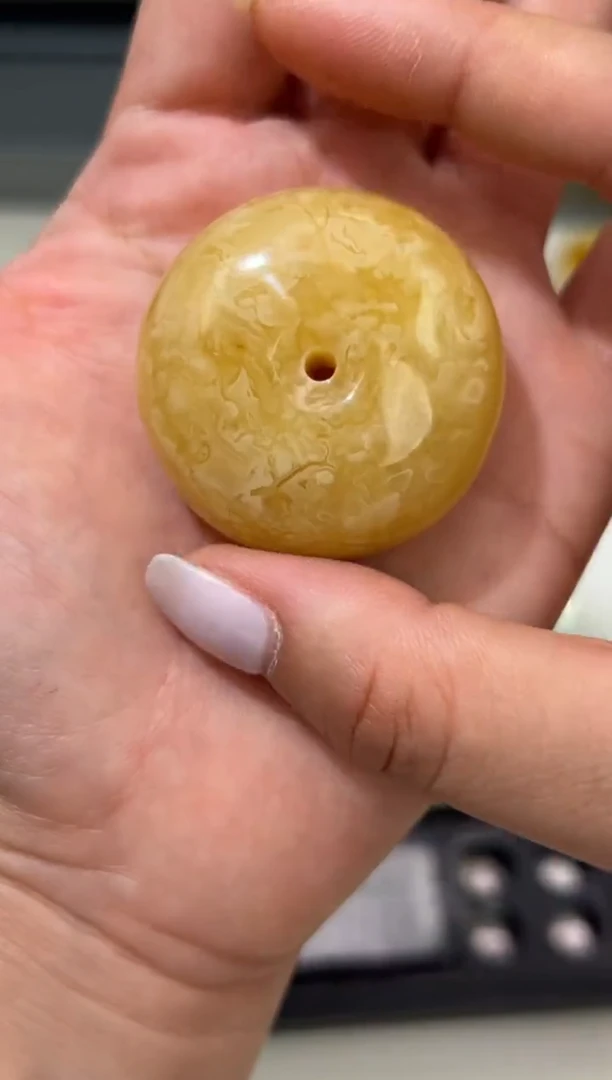 裸石琥珀未镶嵌琥珀蜜蜡吊坠