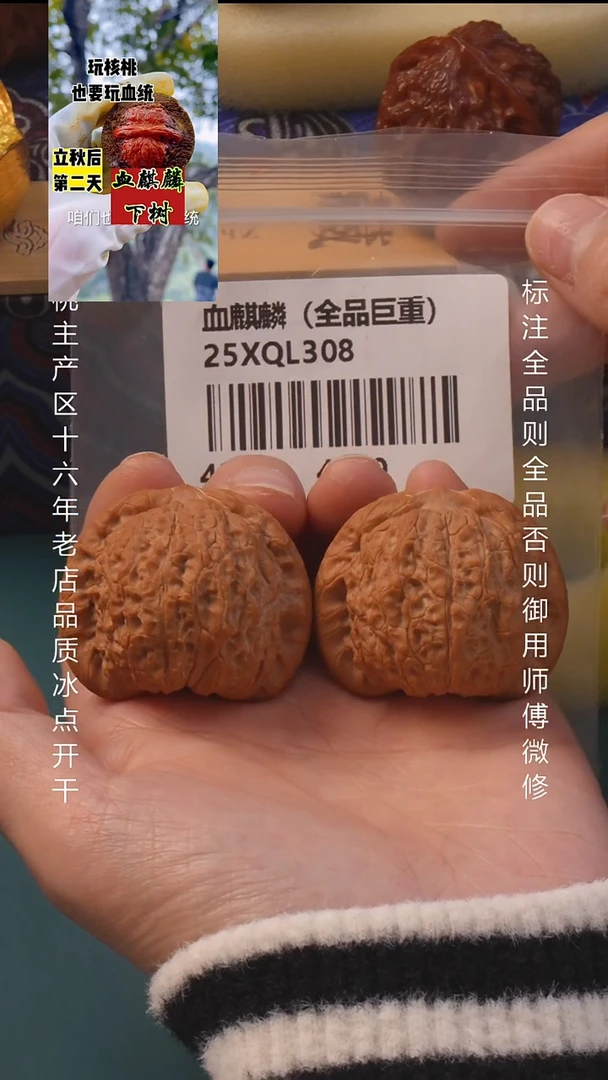 把件文玩核桃42血麒麟【全品】 6号