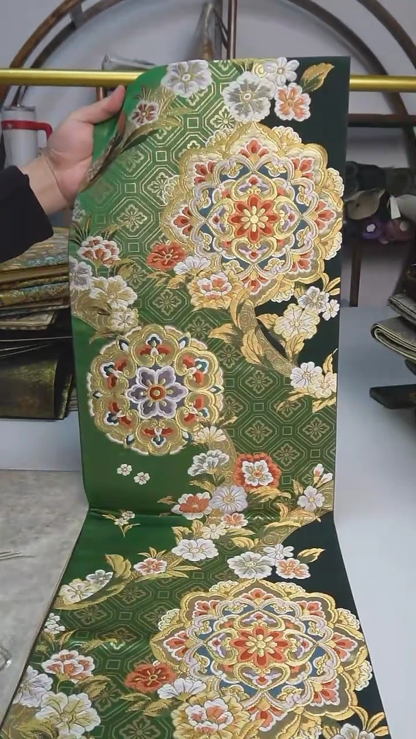 【闪购商品】织绣西阵织六通宝相花