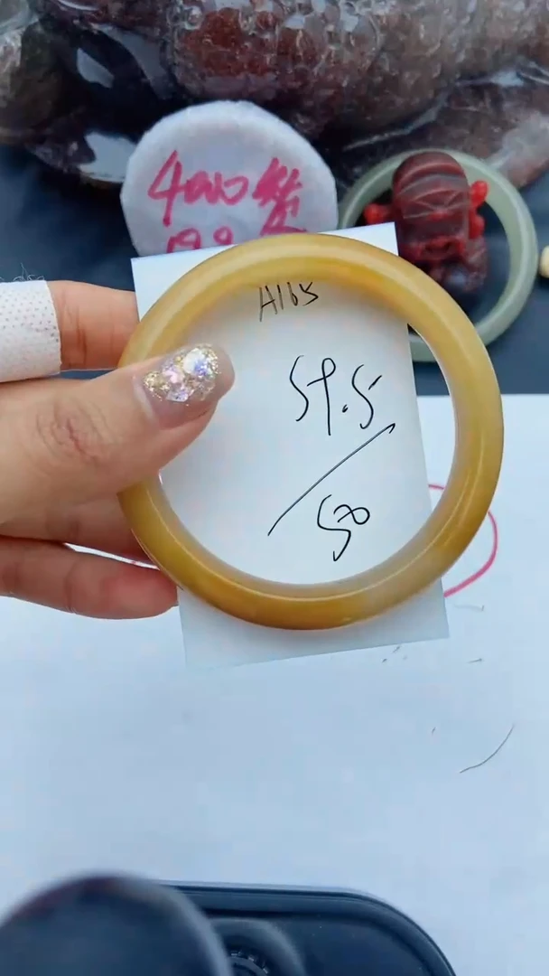 未镶嵌手镯石英质玉A165+59.5