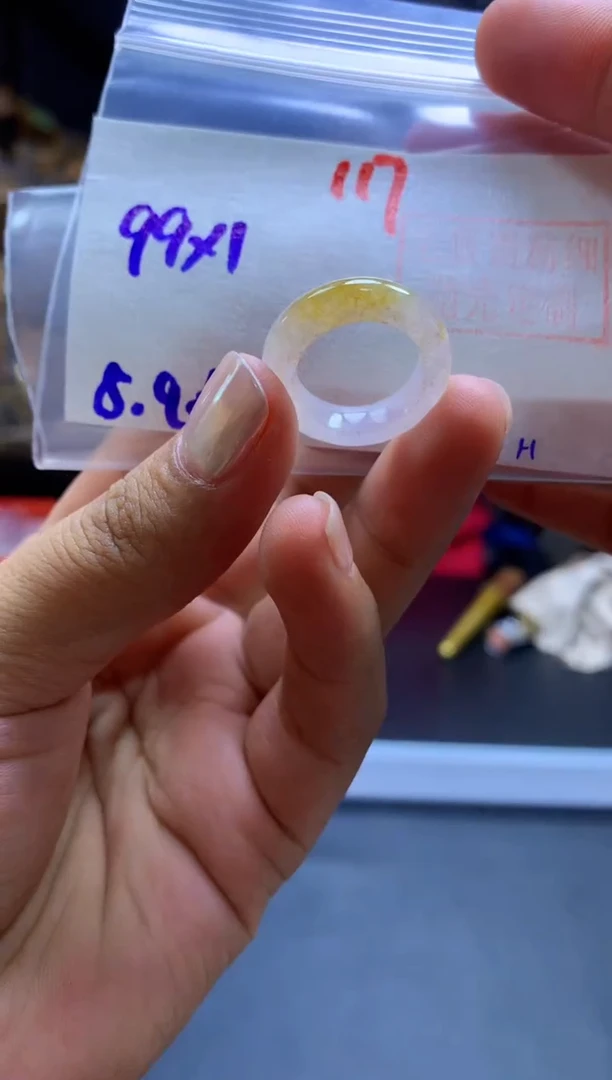 未镶嵌定制翡翠戒圈#99元-毛货需精细抛光