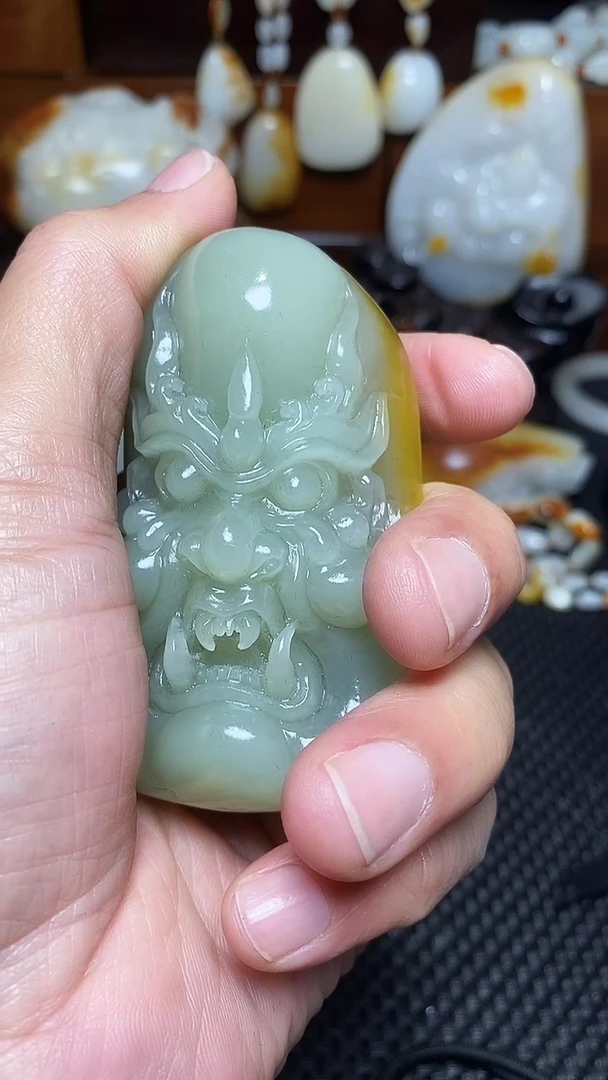 未镶嵌和田玉挂件尼*6