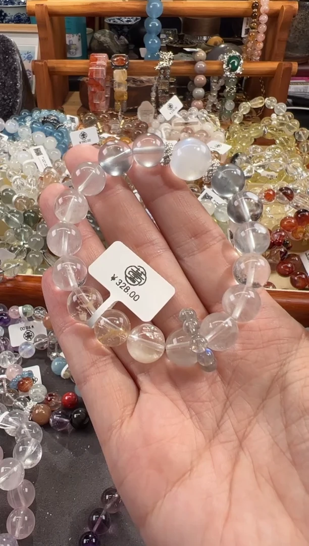 【闪购商品】水晶手链合金定制款 豆小包