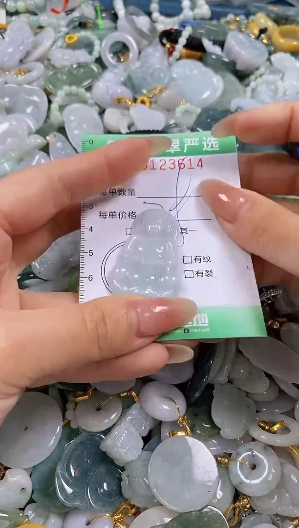 【闪购商品】翡翠颈饰未镶嵌闪购0123614