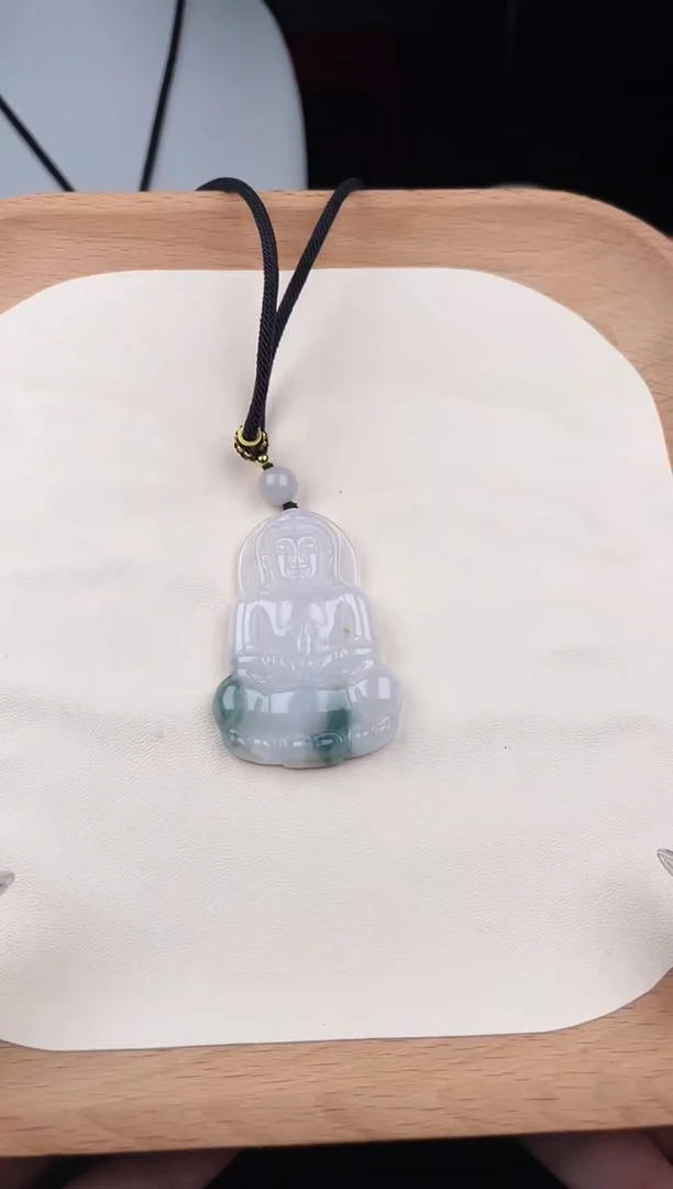 颈饰未镶嵌翡翠YG626飘花观音