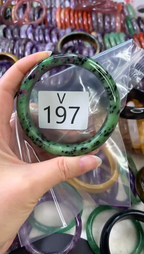 【闪购商品】水晶水晶手镯V未镶嵌197-61