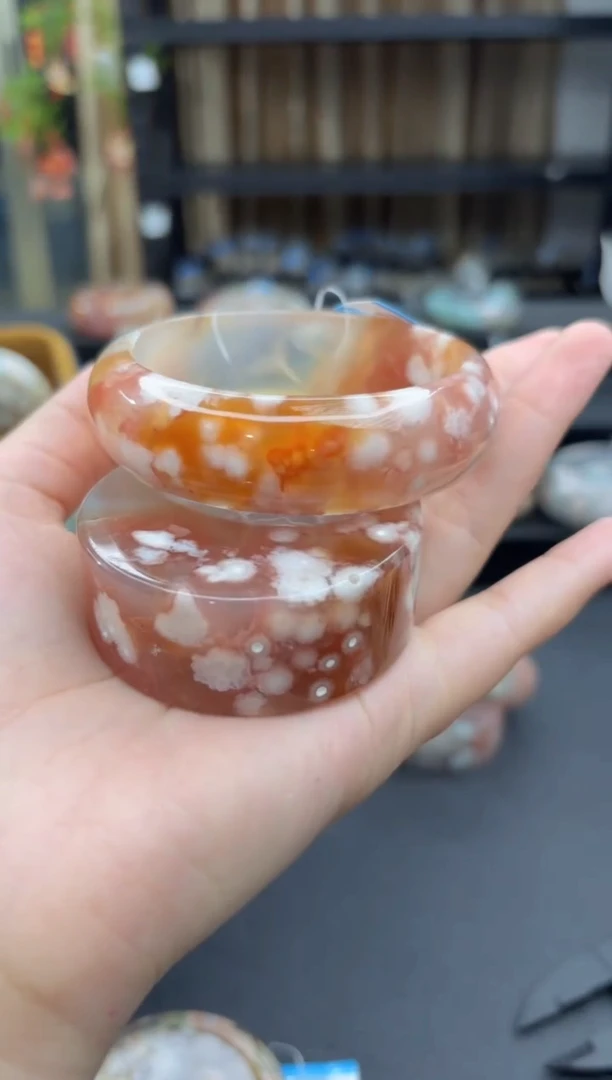 未镶嵌手镯石英质玉688(60圈赠送镯心)