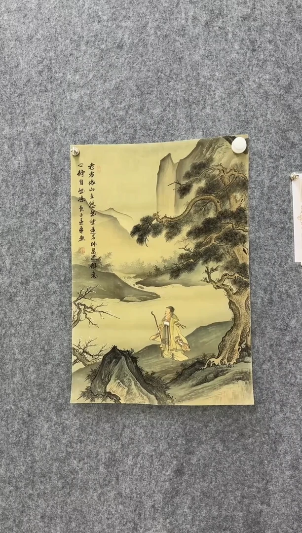 国画国画经典手绘2.7平尺