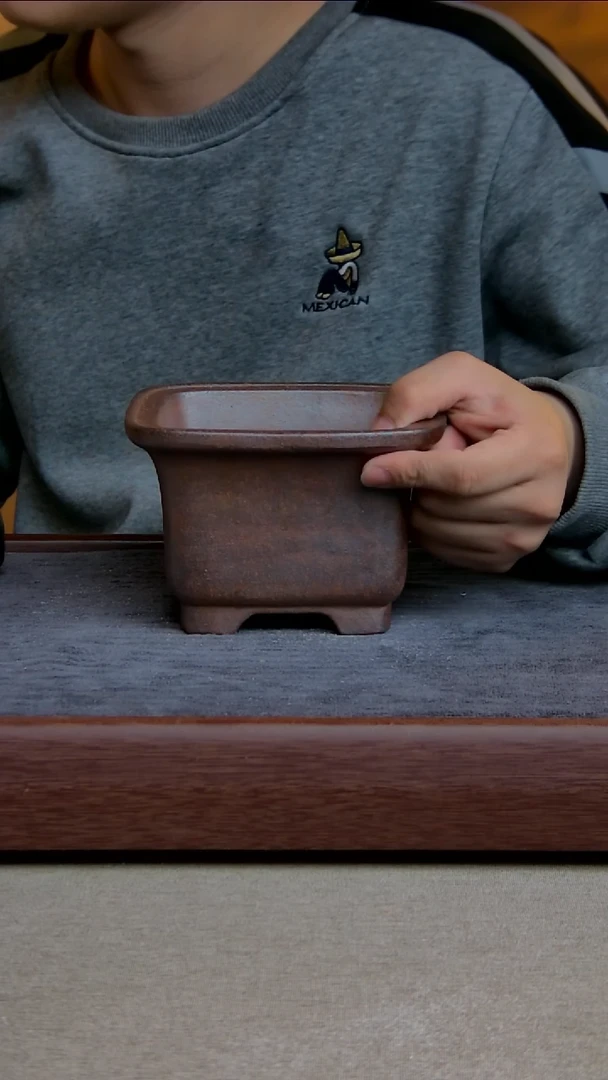 【闪购商品】紫砂花盆11.5*8内径紫砂花盆