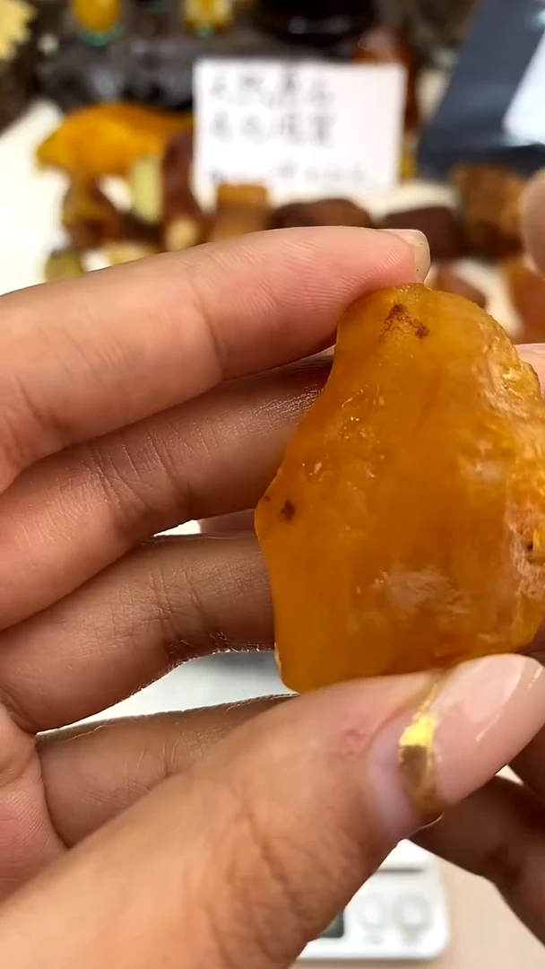 琥珀未镶嵌珠宝奇石天然琥珀蜜蜡原石