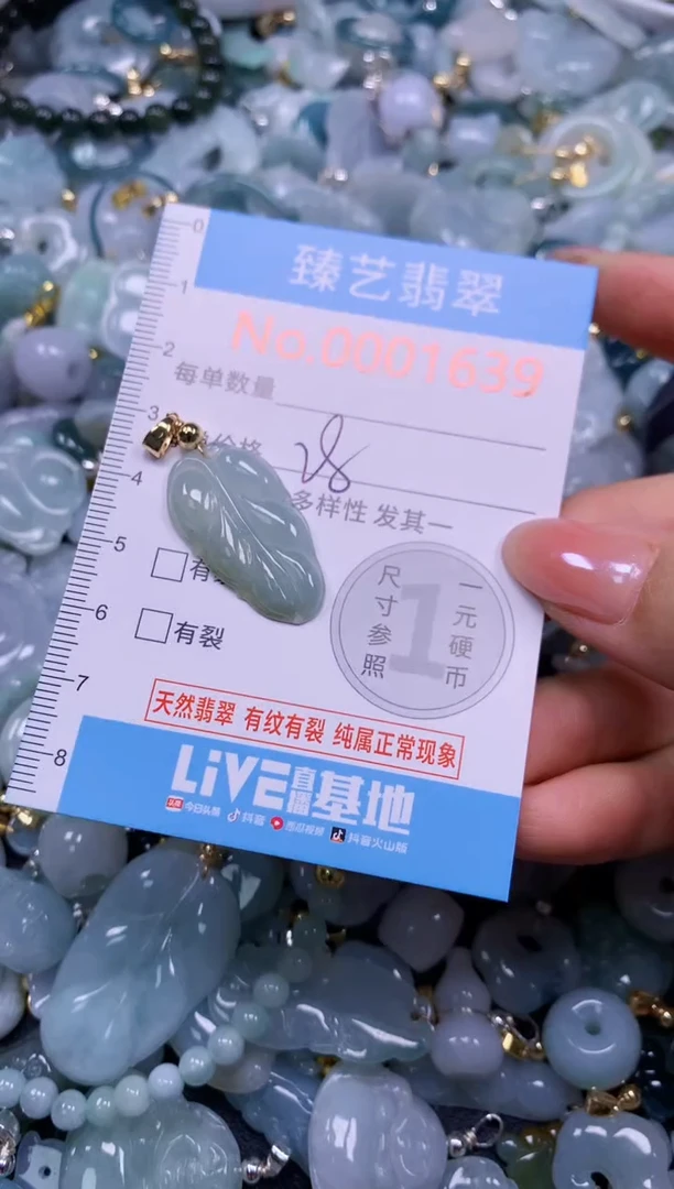 颈饰未镶嵌翡翠1639