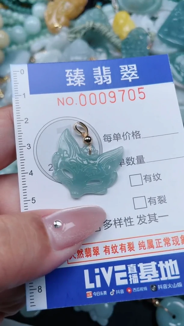 翡翠未镶嵌颈饰.0009705