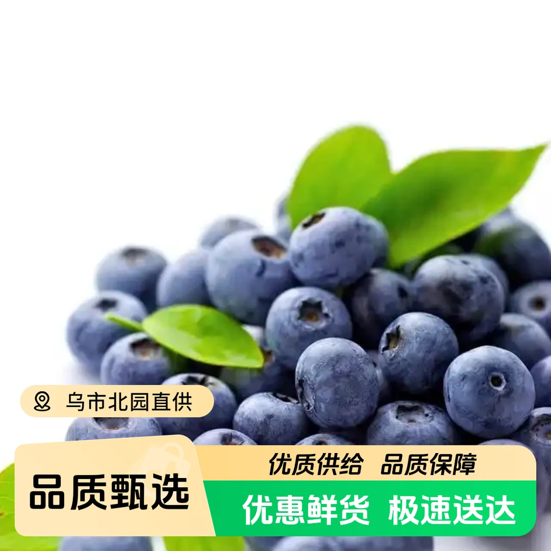 云南花香蓝莓450克毛重包邮到家17-22mm新鲜云南省