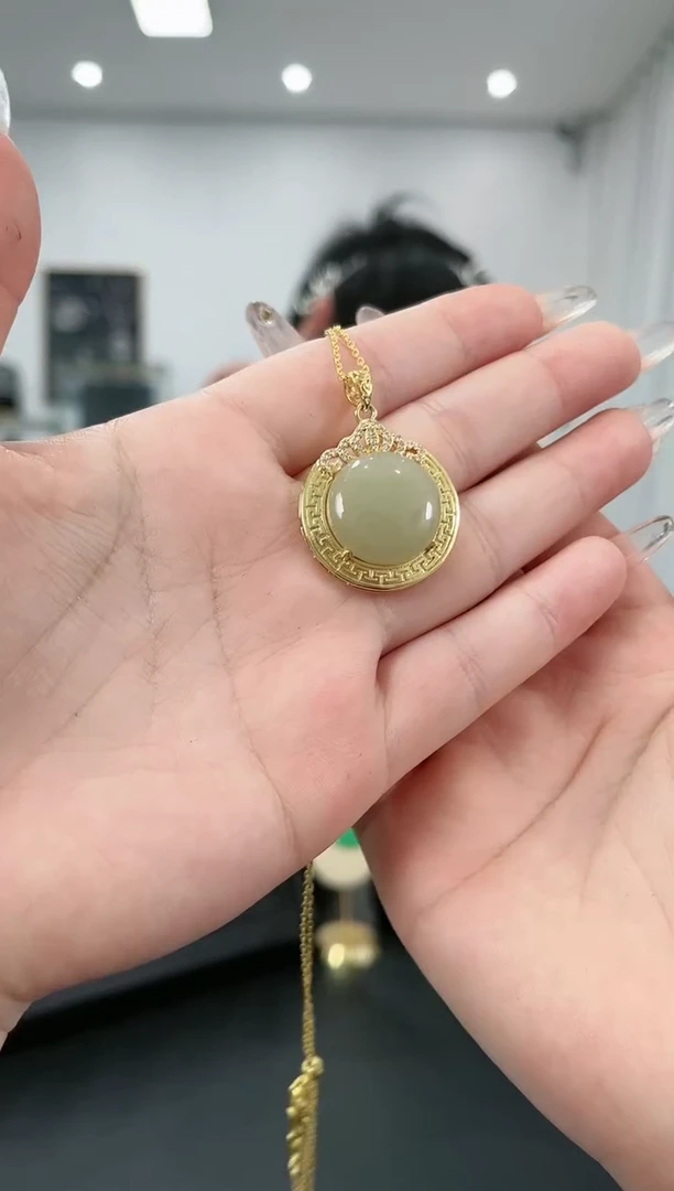 【闪购商品】和田玉吊坠(赠链)未镶嵌天然玉石多样性发其一