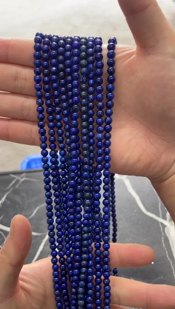 【闪购商品】青金石手串未镶嵌天然青金石手串卡6mm左右多样性发一